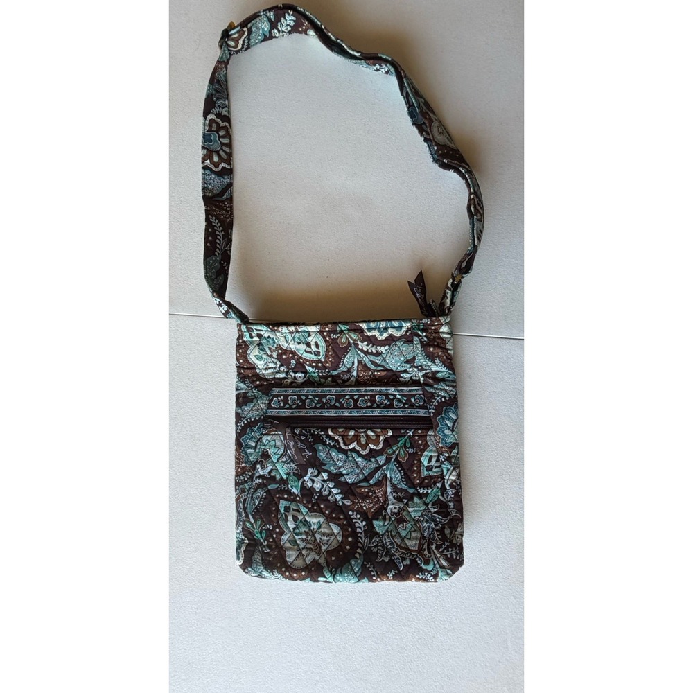 VERA BRADLEY Mini Hipster in Blue Java Crossbody Purse Bag